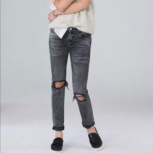 NWOT SUPER Anthropologie cute black/grey Pilcro jeans